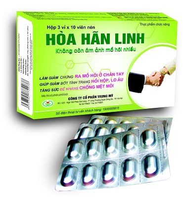 Hòa Hãn Linh triển vọng cho chứng tăng tiết mồ hôi - 1 Hòa Hãn Linh triển vọng cho chứng tăng tiết mồ hôi - 1