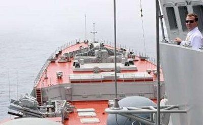 Tổng thống Nga thị sát tập trận trên chiến hạm hạt nhân - 3