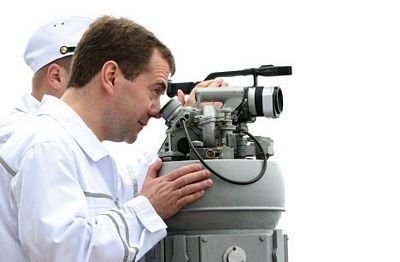 Tổng thống Nga thị sát tập trận trên chiến hạm hạt nhân - 6