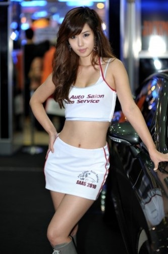 Rạng ngời kiều nữ Triển lãm ô tô Seoul 2010 - 5