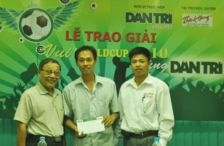 Trao thưởng chương trình “Vui World Cup cùng Dân trí” (đợt 2) - 9