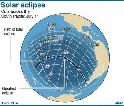 Đổ xô đi xem nhật thực toàn phần hiếm có trên Thái Bình Dương  - 2