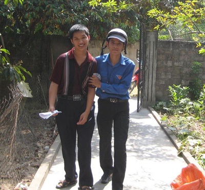 Giấc mơ đỗ ĐH của thí sinh liệt dây thần kinh số 7 - 2