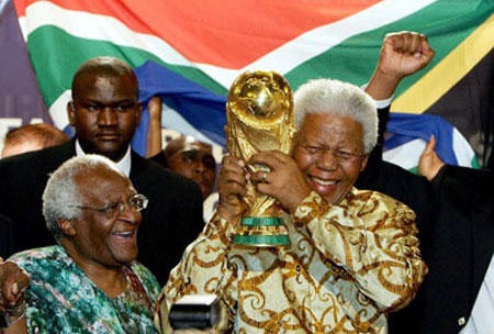 Cựu Tổng thống Nelson Mandela sẽ trao Cúp vàng TG - 1 Cựu Tổng thống Nelson Mandela sẽ trao Cúp vàng TG - 1