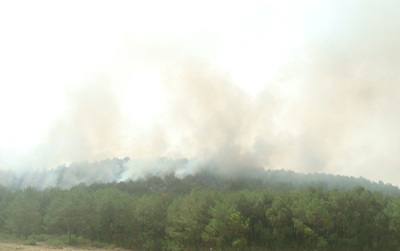 “Giặc lửa” tàn sát rừng miền tây xứ Nghệ  - 1