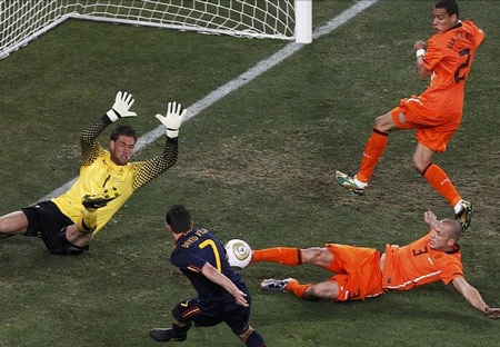 Thắng nghẹt thở Hà Lan, TBN vô địch World Cup 2010 - 2