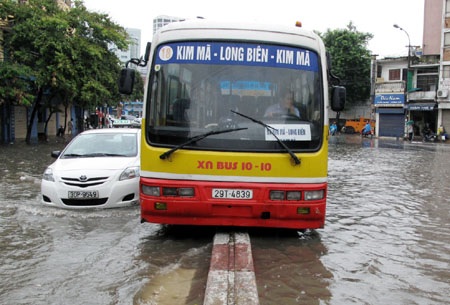 Hai đứa trẻ thoát chết trong ngôi nhà ngập nước - 2