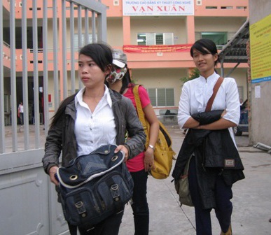 Thí sinh tự tin với môn Toán - 1 Thí sinh tự tin với môn Toán - 1