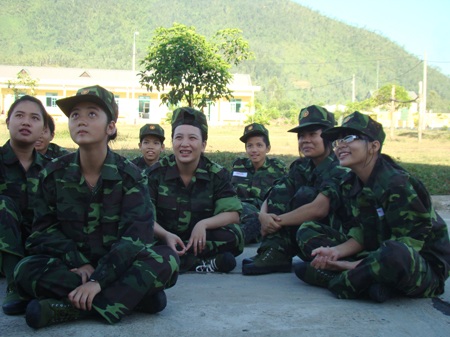 Học làm “chiến sĩ” với Học kỳ trong quân đội - 8 Học làm “chiến sĩ” với Học kỳ trong quân đội - 8