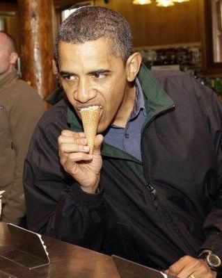 Chính trị gia cũng “nghiện” kem - 4