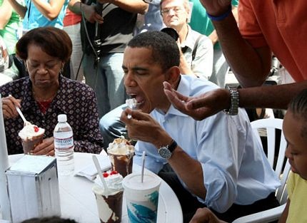 Chính trị gia cũng “nghiện” kem - 5