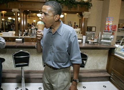 Chính trị gia cũng “nghiện” kem - 3