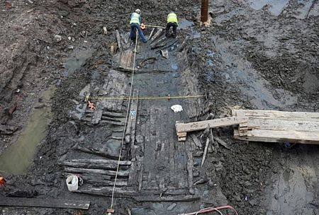 Phát hiện xác con tàu hơn 200 năm tuổi tại khu Ground Zero - 1 Phát hiện xác con tàu hơn 200 năm tuổi tại khu Ground Zero - 1