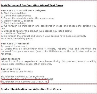 Thử nghiệm BitDefender Total Security 2011 - 4 Thử nghiệm BitDefender Total Security 2011 - 4