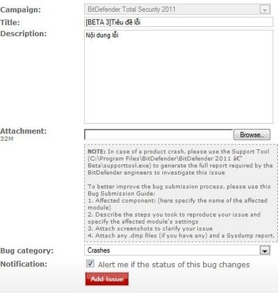 Thử nghiệm BitDefender Total Security 2011 - 5 Thử nghiệm BitDefender Total Security 2011 - 5