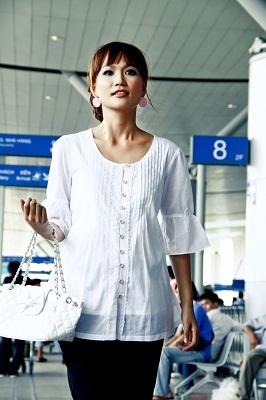 BST Hoa Cúc Trắng của đầm bầu Anna Nina - 5 BST Hoa Cúc Trắng của đầm bầu Anna Nina - 5