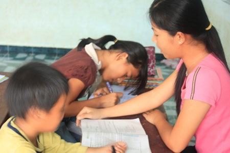 Lớp học đặc biệt nơi “cửa thiền” - 4 Lớp học đặc biệt nơi “cửa thiền” - 4
