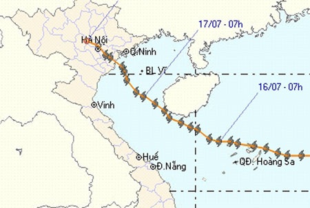 Bão Conson đã tan, 12 người chết và mất tích - 1