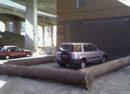 Cảnh “lạ” ở bãi đậu xe - 7