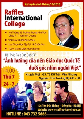 Hội thảo giáo dục quốc tế: “Ảnh hưởng của nền giáo dục quốc tế dưới góc nhìn người Việt” - 1 Hội thảo giáo dục quốc tế: “Ảnh hưởng của nền giáo dục quốc tế dưới góc nhìn người Việt” - 1