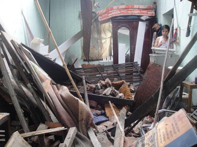 Chùm ảnh: Quảng Ninh xác xơ sau bão - 2