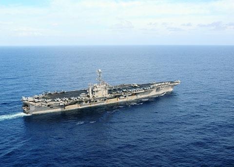 Tàu sân bay Mỹ đến Hàn Quốc vào ngày mai - 1 Tàu sân bay Mỹ đến Hàn Quốc vào ngày mai - 1