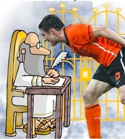 Biếm họa về "Gã chơi bẩn" Van Bommel của ĐT Hà Lan - 7 Biếm họa về "Gã chơi bẩn" Van Bommel của ĐT Hà Lan - 7