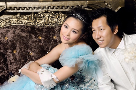 “Sao mai” Lê Anh Dũng rạng rỡ bên cô dâu trẻ đẹp - 4 “Sao mai” Lê Anh Dũng rạng rỡ bên cô dâu trẻ đẹp - 4
