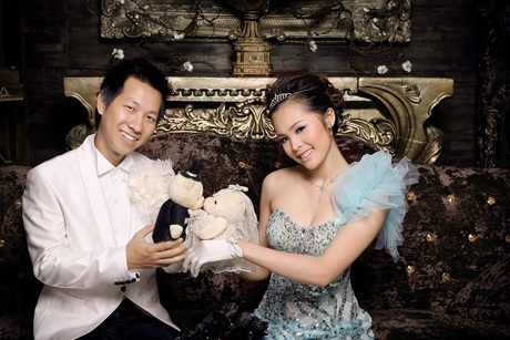“Sao mai” Lê Anh Dũng rạng rỡ bên cô dâu trẻ đẹp - 5 “Sao mai” Lê Anh Dũng rạng rỡ bên cô dâu trẻ đẹp - 5