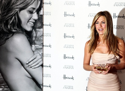 Jennifer Aniston quảng cáo nước hoa mới tại Anh - 2 Jennifer Aniston quảng cáo nước hoa mới tại Anh - 2
