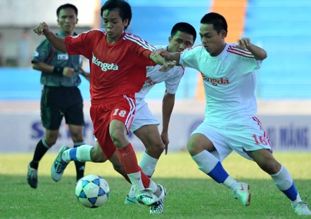 SHB Đà Nẵng và SL Nghệ An hùng dũng vào chung kết - 1