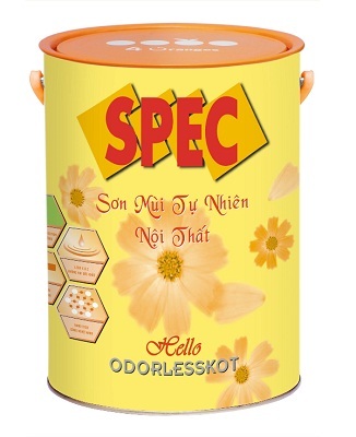 Giới thiệu dòng sơn thân thiện môi trường, không mùi Spec Odorless Kot - 2 Giới thiệu dòng sơn thân thiện môi trường, không mùi Spec Odorless Kot - 2