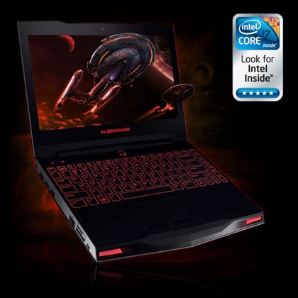 Cận cảnh laptop chơi game chuyên nghiệp Alienware M11x - 1
