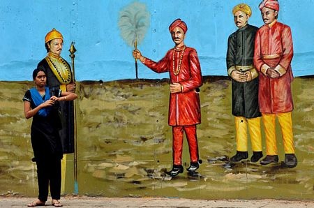 Kho bích hoạ sống động trên đường phố Bangalore - 12