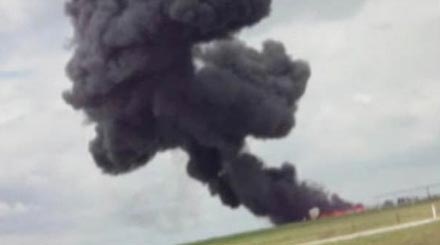 Chiến đấu cơ Canada bốc cháy ngùn ngụt - 8