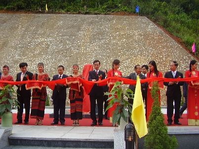 Khánh thành cột mốc biên giới 476 Việt Nam - Lào - 2