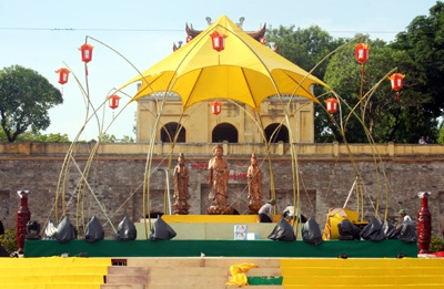 Rước long vị vua Lý Thái Tổ từ đền Đô về Thăng Long - 4