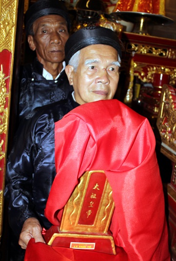 Hình ảnh lễ rước long vị 8 vị vua triều Lý về Thăng Long - 3