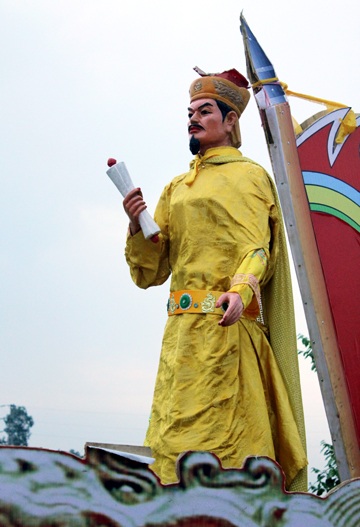 Hình ảnh lễ rước long vị 8 vị vua triều Lý về Thăng Long - 8