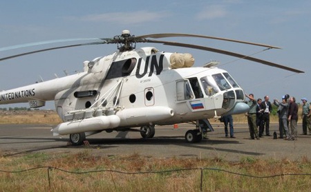 Trực thăng Nga bị tấn công tại Sudan - 1 Trực thăng Nga bị tấn công tại Sudan - 1