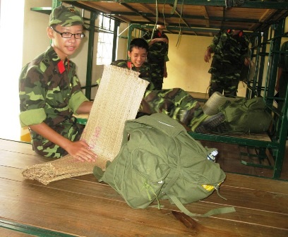 Hào hứng tham gia “Học kỳ trong quân đội” - 2 Hào hứng tham gia “Học kỳ trong quân đội” - 2