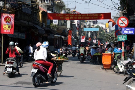 Hà Nội phân loại đường phố để thu thuế đất - 1 Hà Nội phân loại đường phố để thu thuế đất - 1