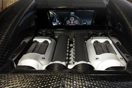 Mạ vàng, bọc sợi carbon cho Bugatti Veyron - 6
