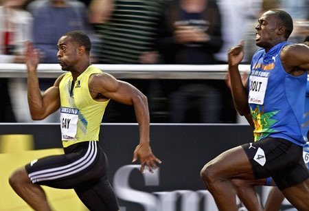 “Tia chớp” Usain Bolt nếm mùi thất bại ở cự ly sở trường - 1 “Tia chớp” Usain Bolt nếm mùi thất bại ở cự ly sở trường - 1