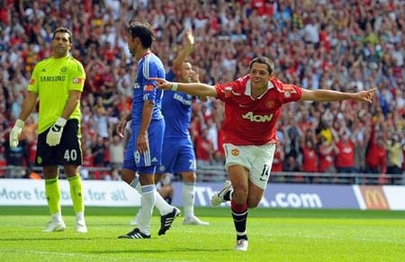 Hạ thuyết phục Chelsea, MU giành Siêu cúp nước Anh - 2 Hạ thuyết phục Chelsea, MU giành Siêu cúp nước Anh - 2