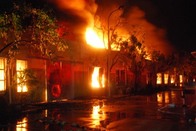 Cháy lớn dữ dội  tại Khu công nghiệp An Đồn - 5