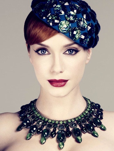 Christina Hendricks khoe dáng chuẩn, mặt đẹp... - 7