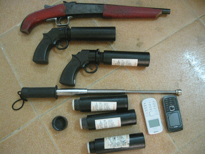 Làm rõ vụ chuẩn bị vũ khí “nóng” thanh toán nhau - 1 Làm rõ vụ chuẩn bị vũ khí “nóng” thanh toán nhau - 1