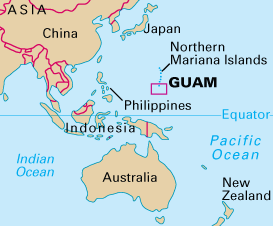Động đất mạnh ngoài khơi đảo Guam - 1 Động đất mạnh ngoài khơi đảo Guam - 1