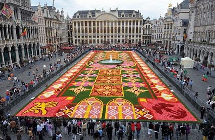 “Đã mắt” với thảm hoa khổng lồ giữa thủ đô Brussels - 3 “Đã mắt” với thảm hoa khổng lồ giữa thủ đô Brussels - 3